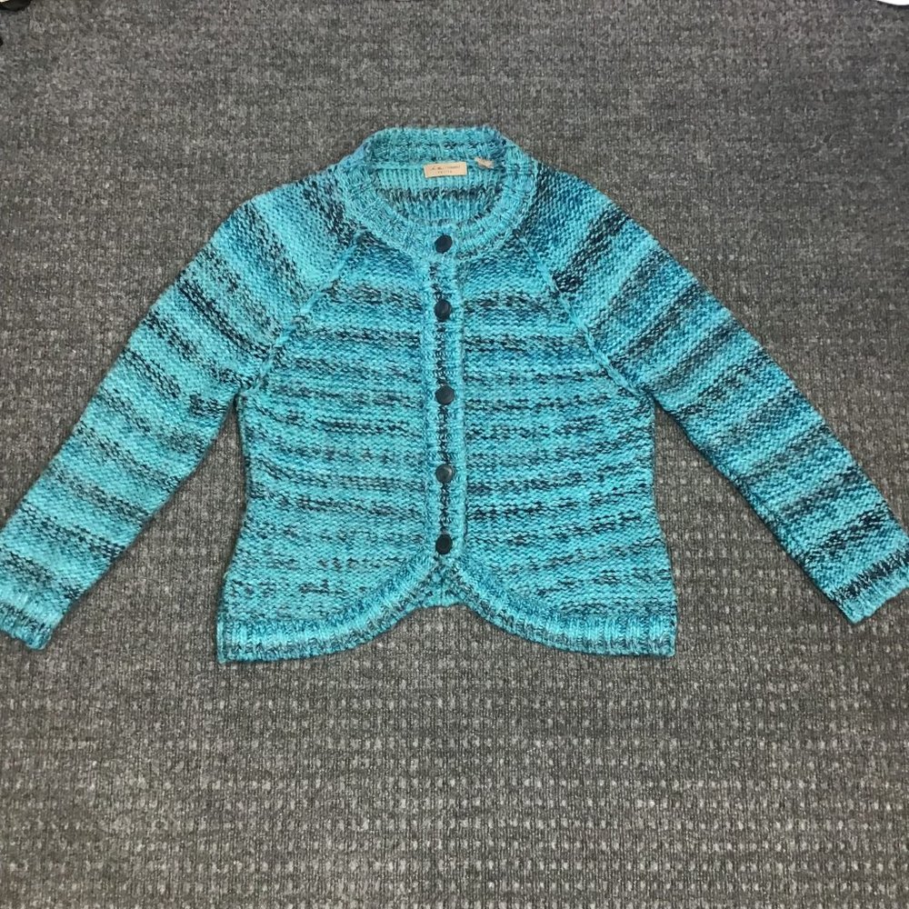 i.e. Relaxed, Waffle Knit Cardigan